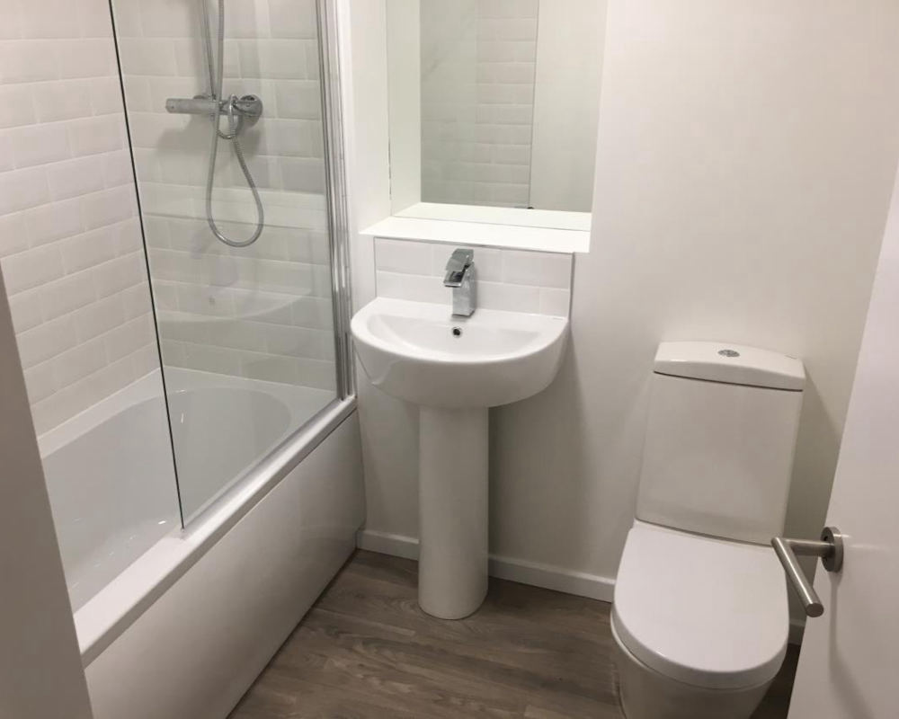 The finished Bristol flat after its five-week refurbishment